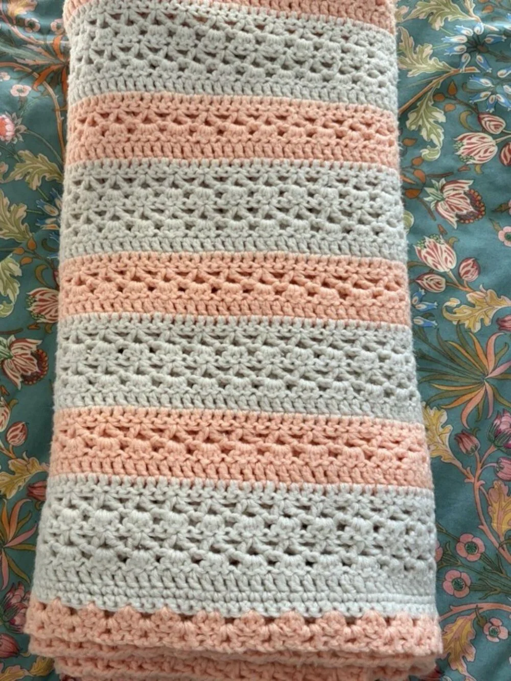 Handmade vintage crochet